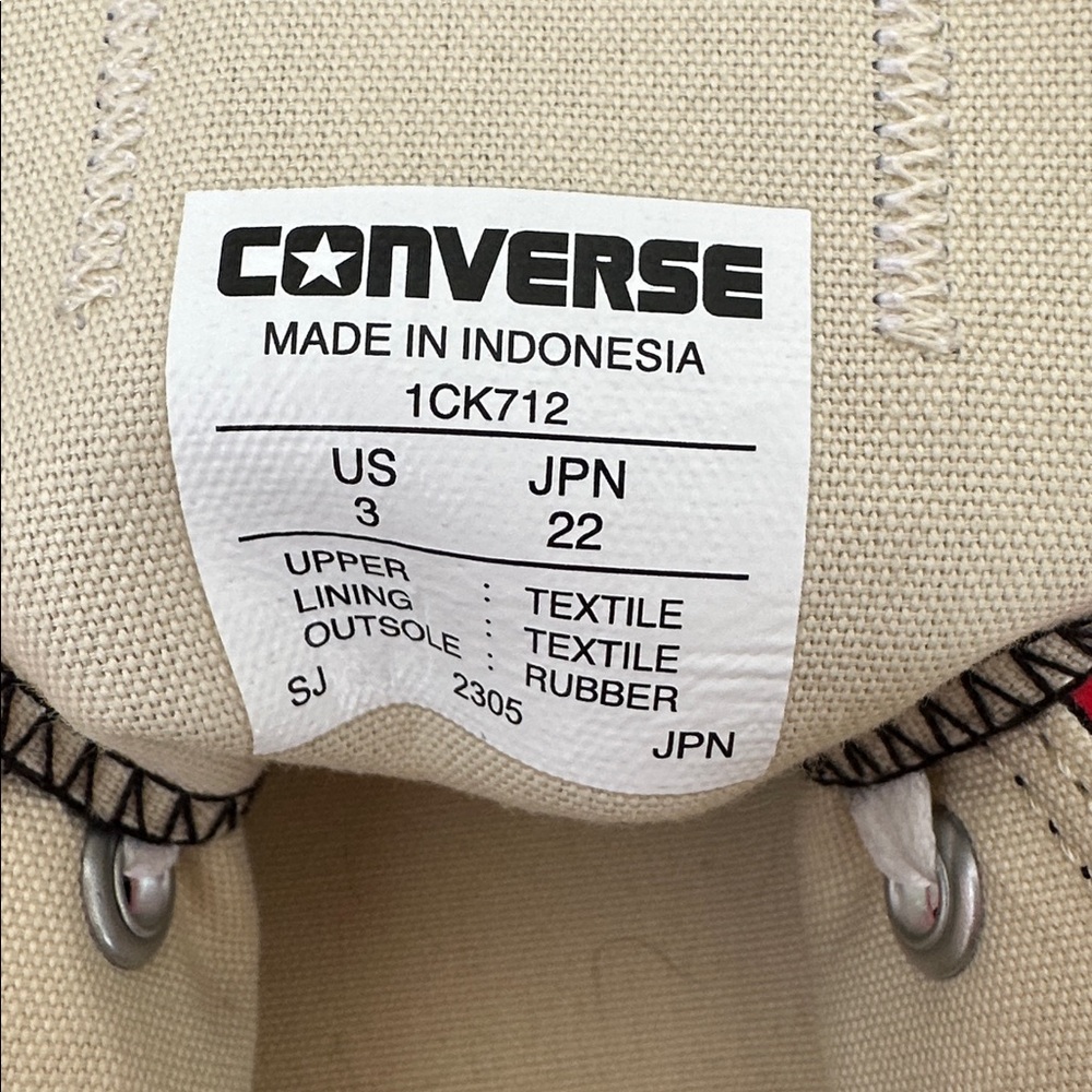 NEW COMME des GARCONS Converse All Star, Unisex, women or kids - Picture 5 of 7